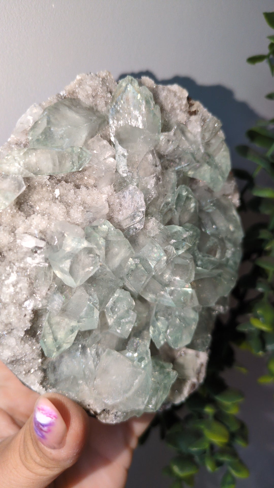 Icy Mint Apophyllite ✨ V