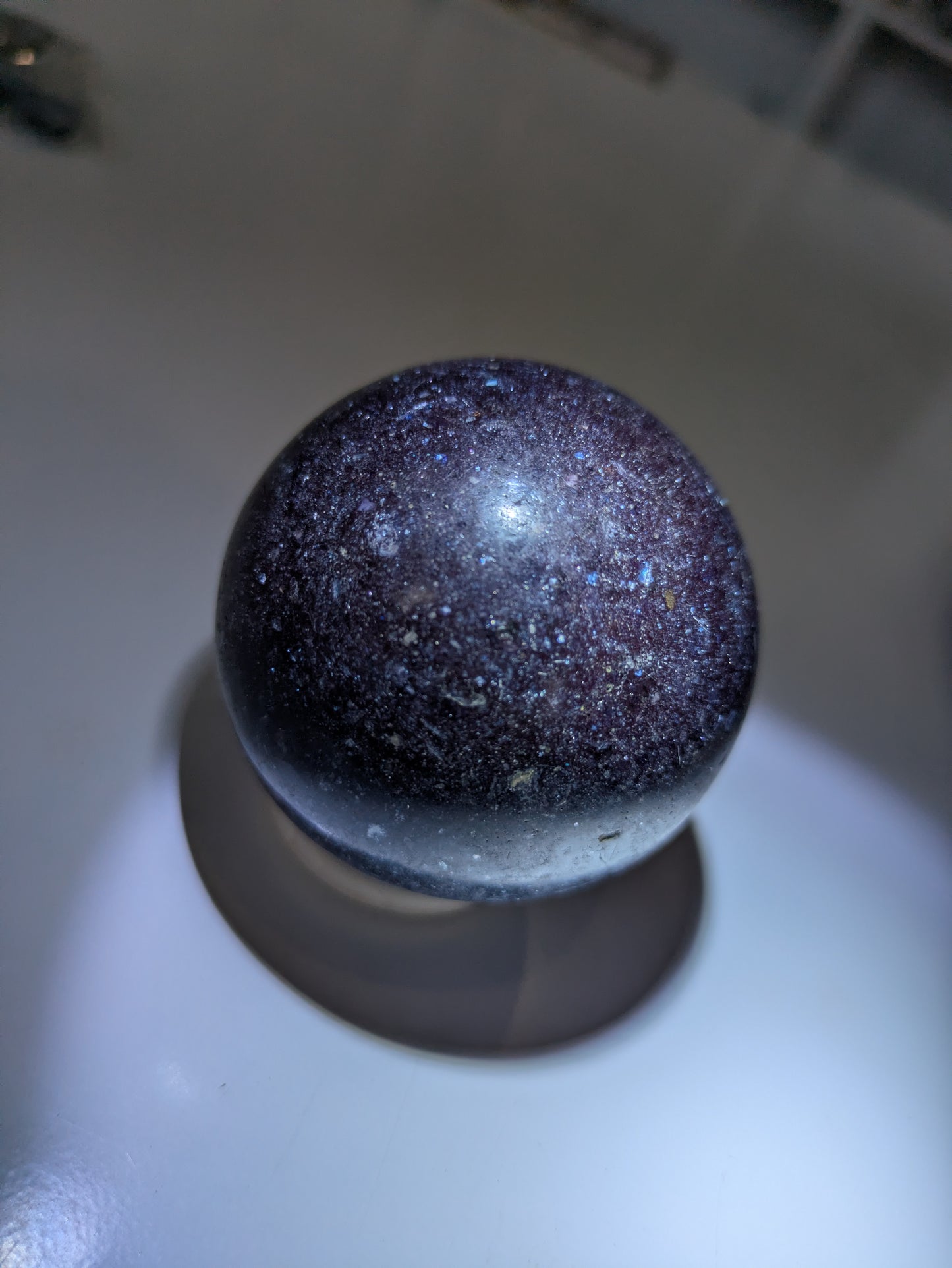 Iolite&mica sphere ✨