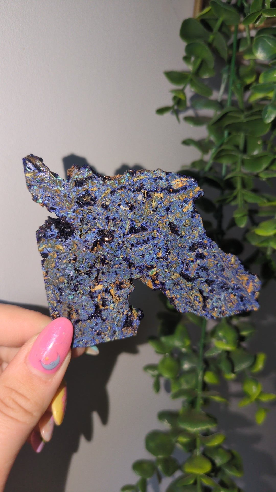 Raw azurite slab ✨