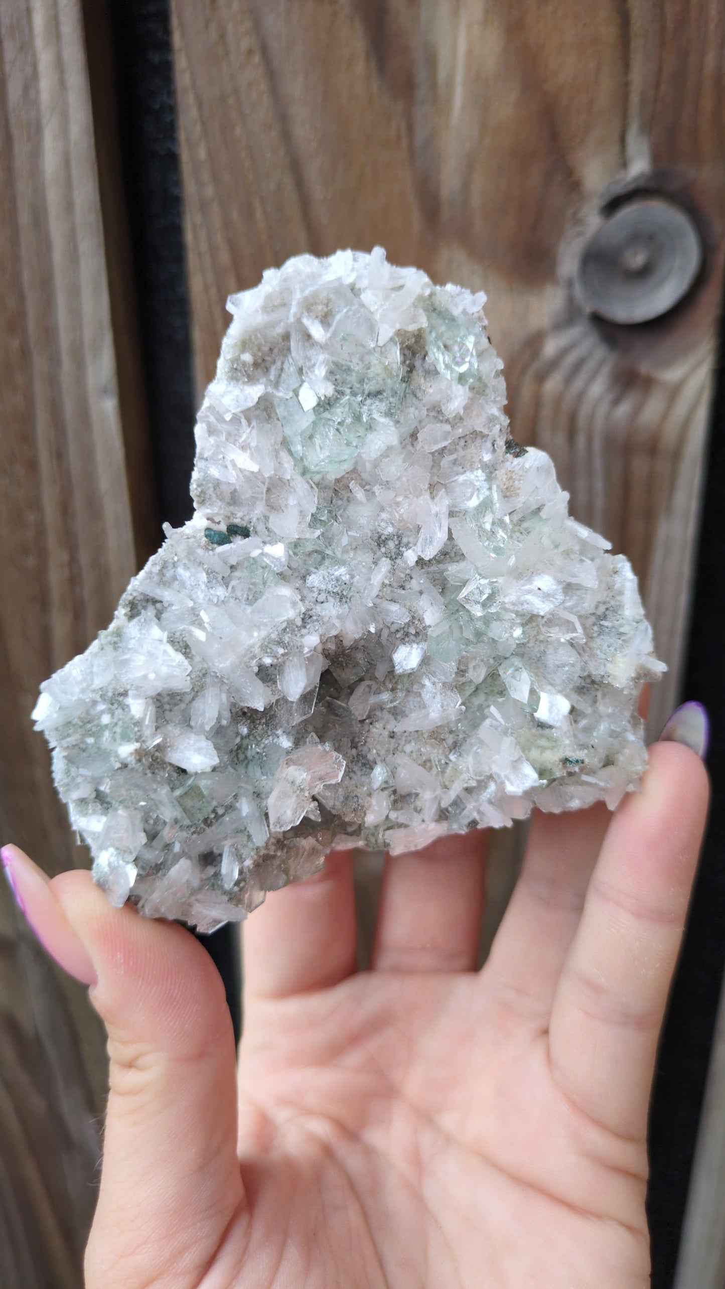 Icy Mint Apophyllite ✨ O
