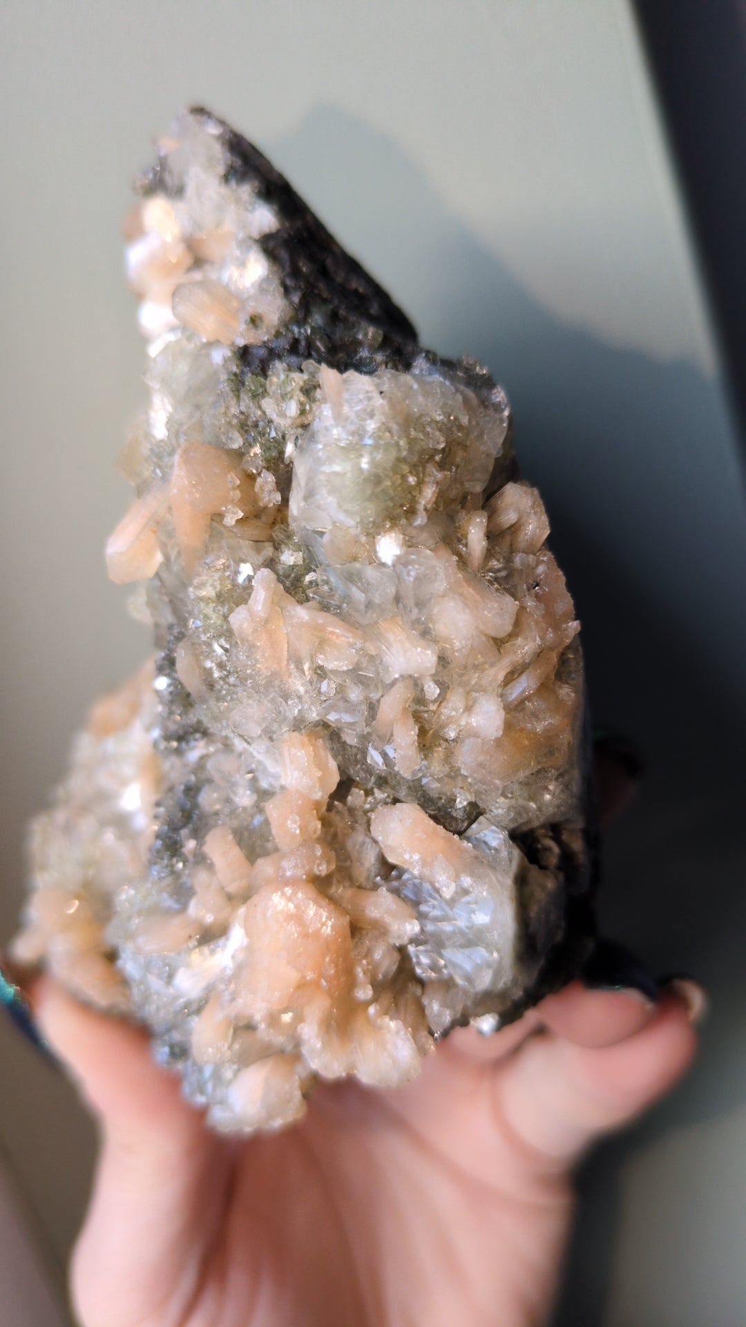 New Stilbite and Calcite specimen ✨ J