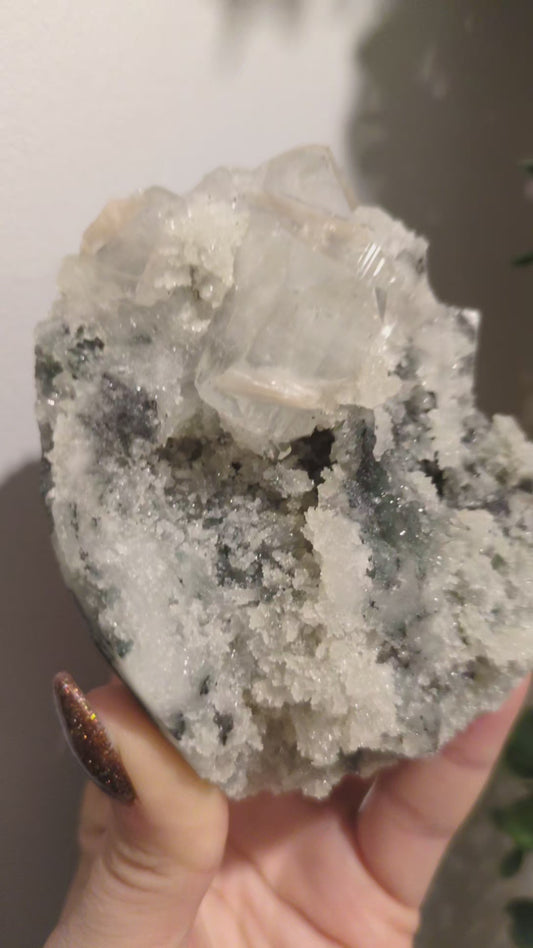 Iced Frost Apophyllite ✨ H