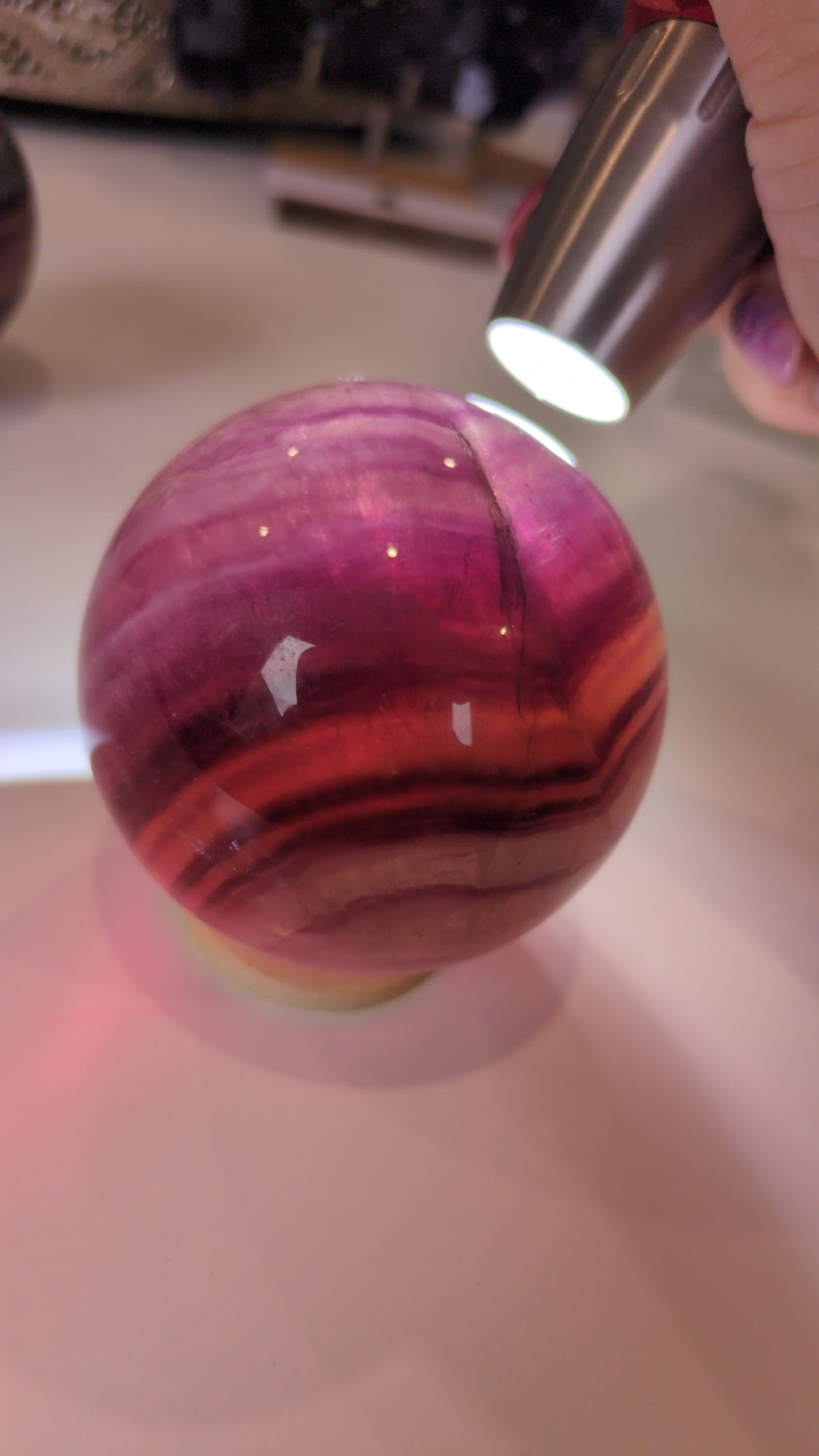 Candy flourite sphere ✨ B