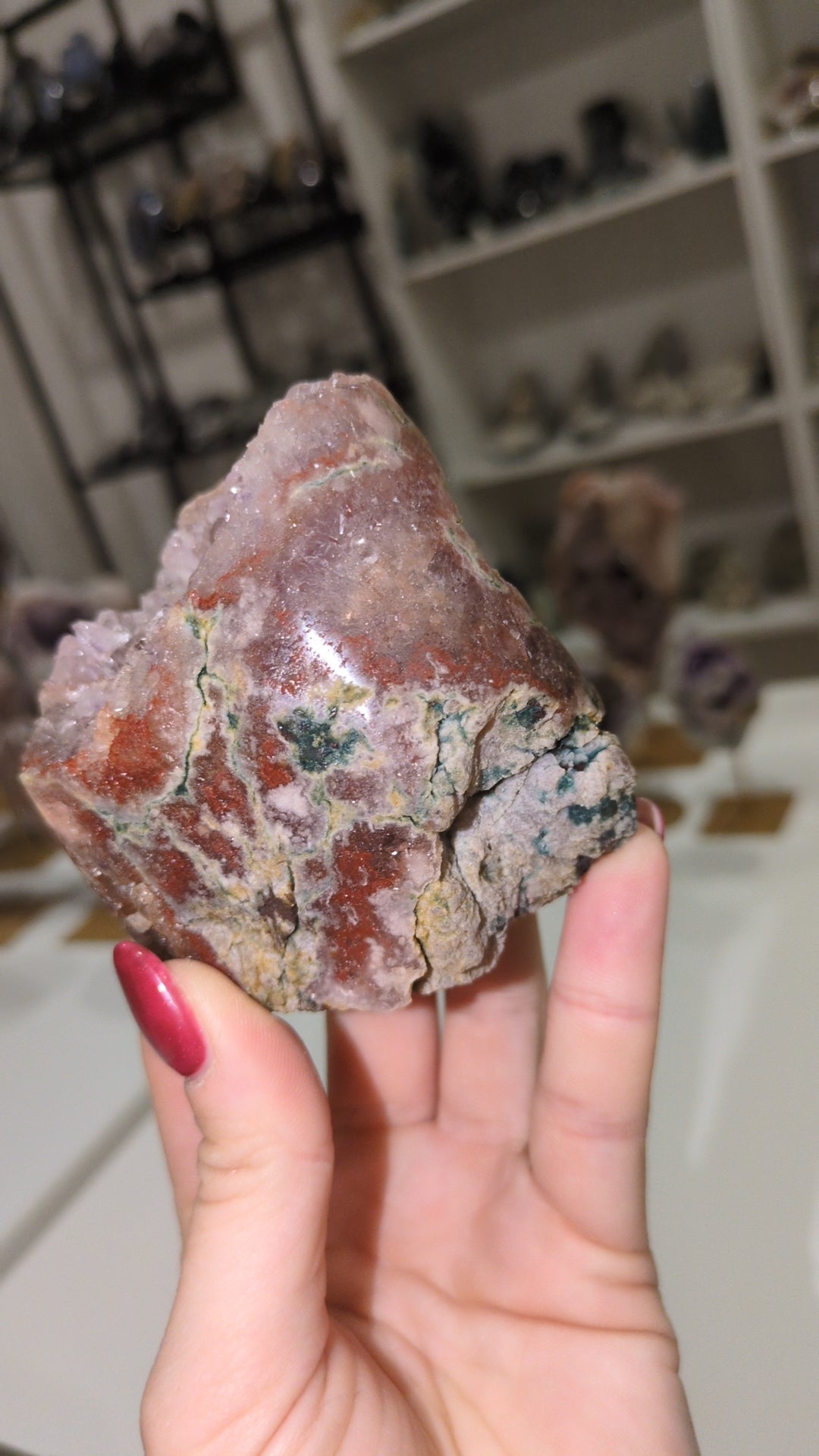 Pink amethyst freeform ✨ R