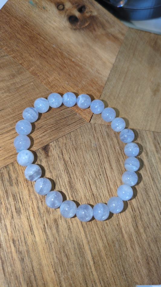 Blue lace agate bracelet