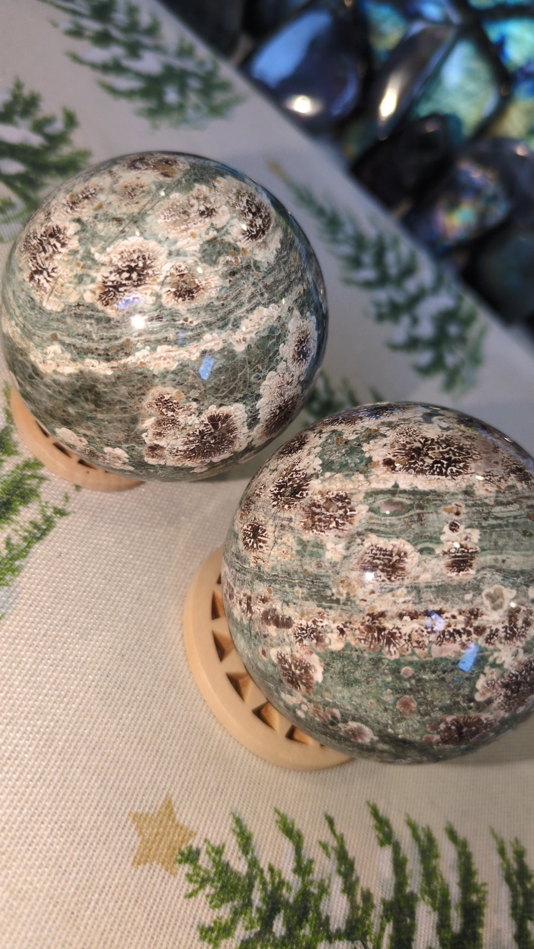 Sakura jasper sphere ✨