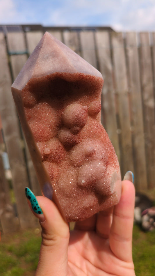 Pink amethyst tower ✨
