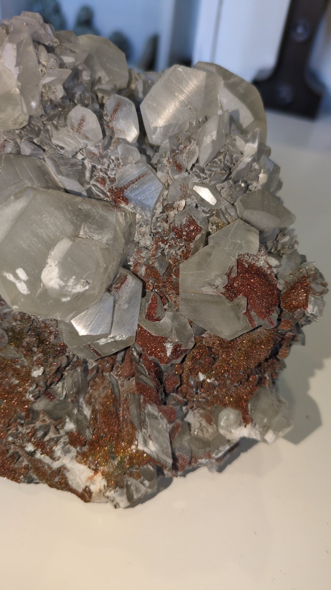 XL calcite & Calcopyrite ✨