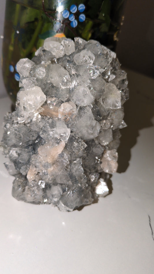 Large diamond Apophyllite specimen ✨ 80