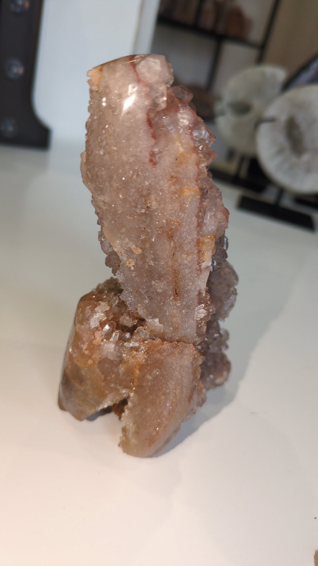 Druzy pink amethyst ✨