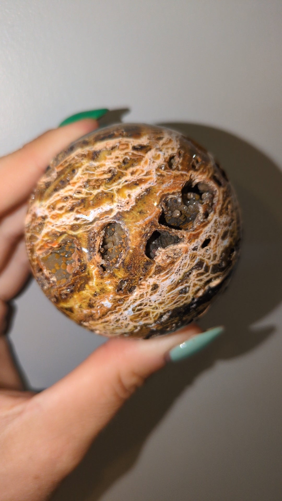 Druzy Jasper sphere ✨