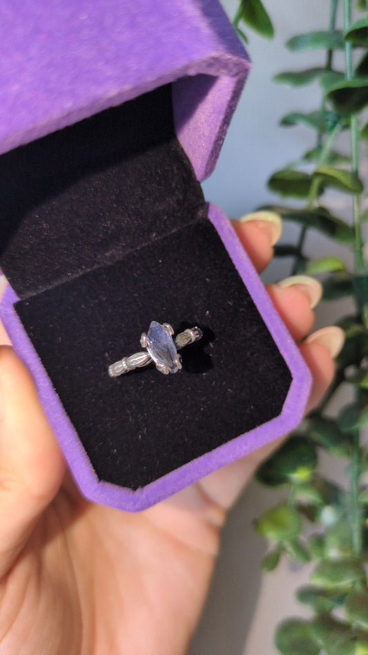 Dumortierite ring ✨