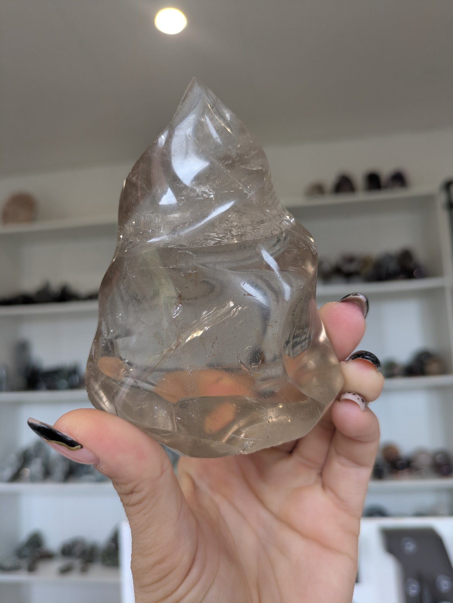 Smokey quartz flame 🔥