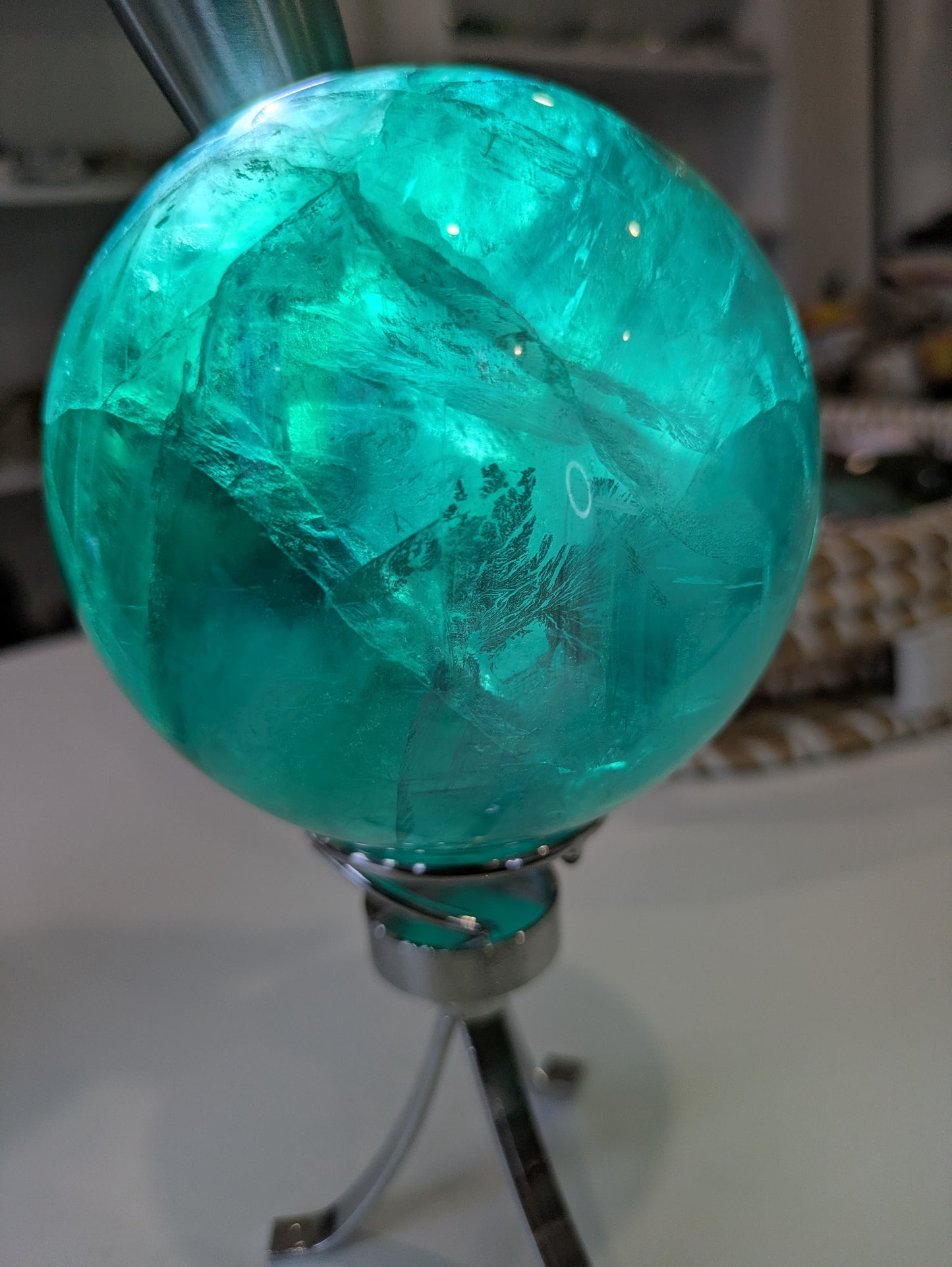 New large flourite sphere ✨