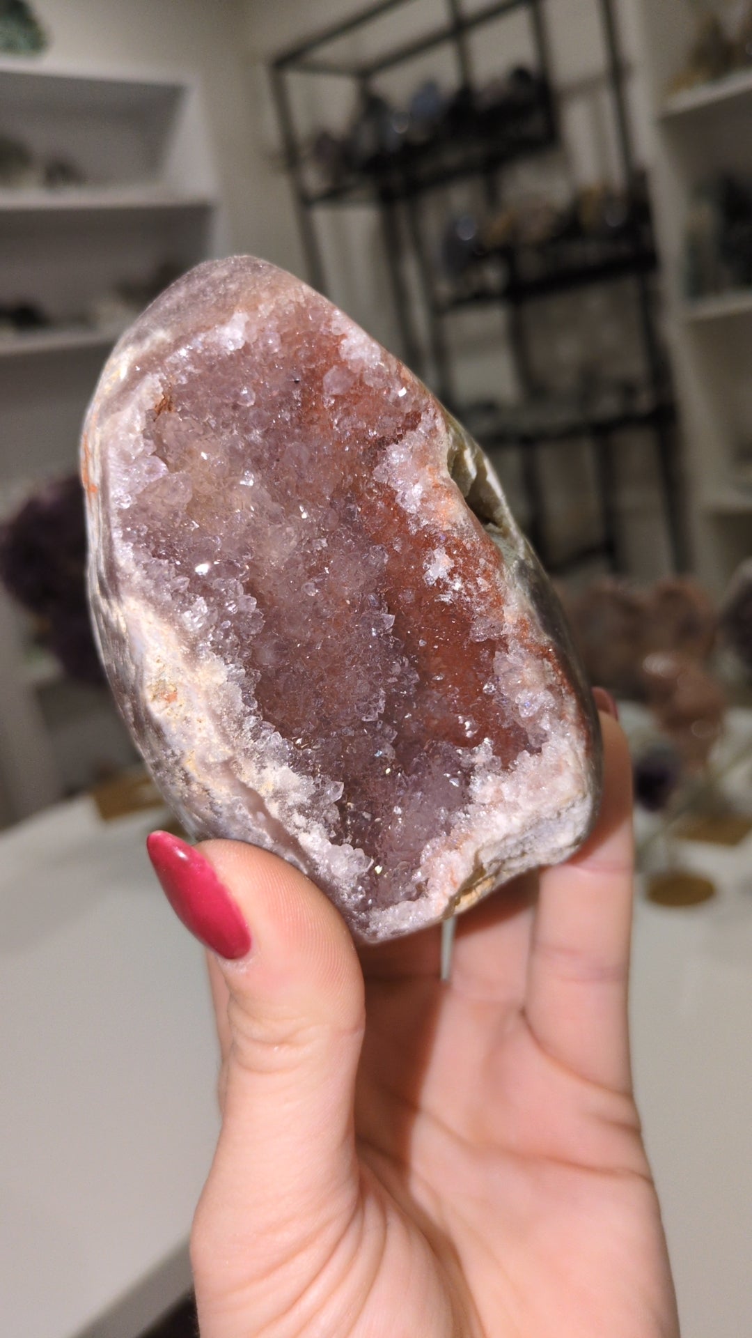 Pink amethyst freeform ✨ X