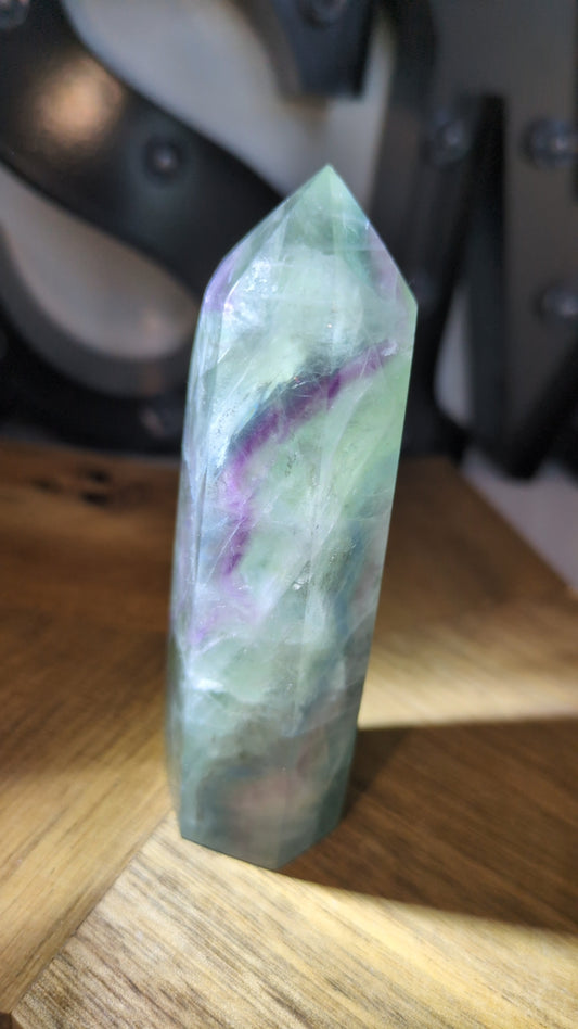 Rainbow flourite tower A ✨