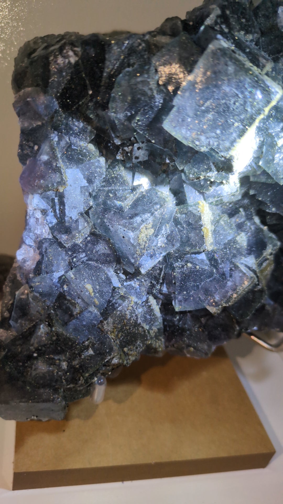 XL blue&green flourite specimen ✨