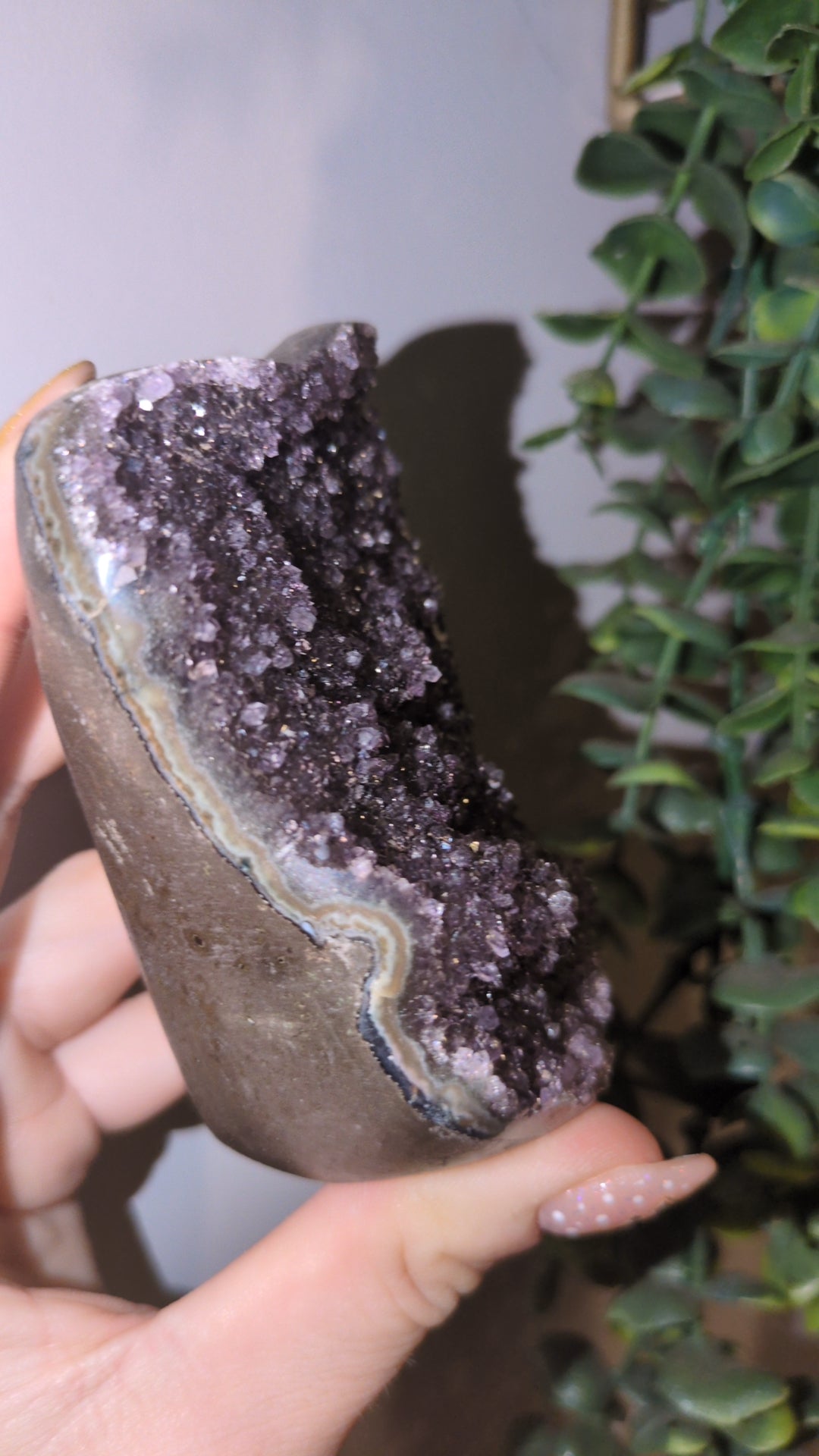 Dark purple amethyst cut base ✨ 32F