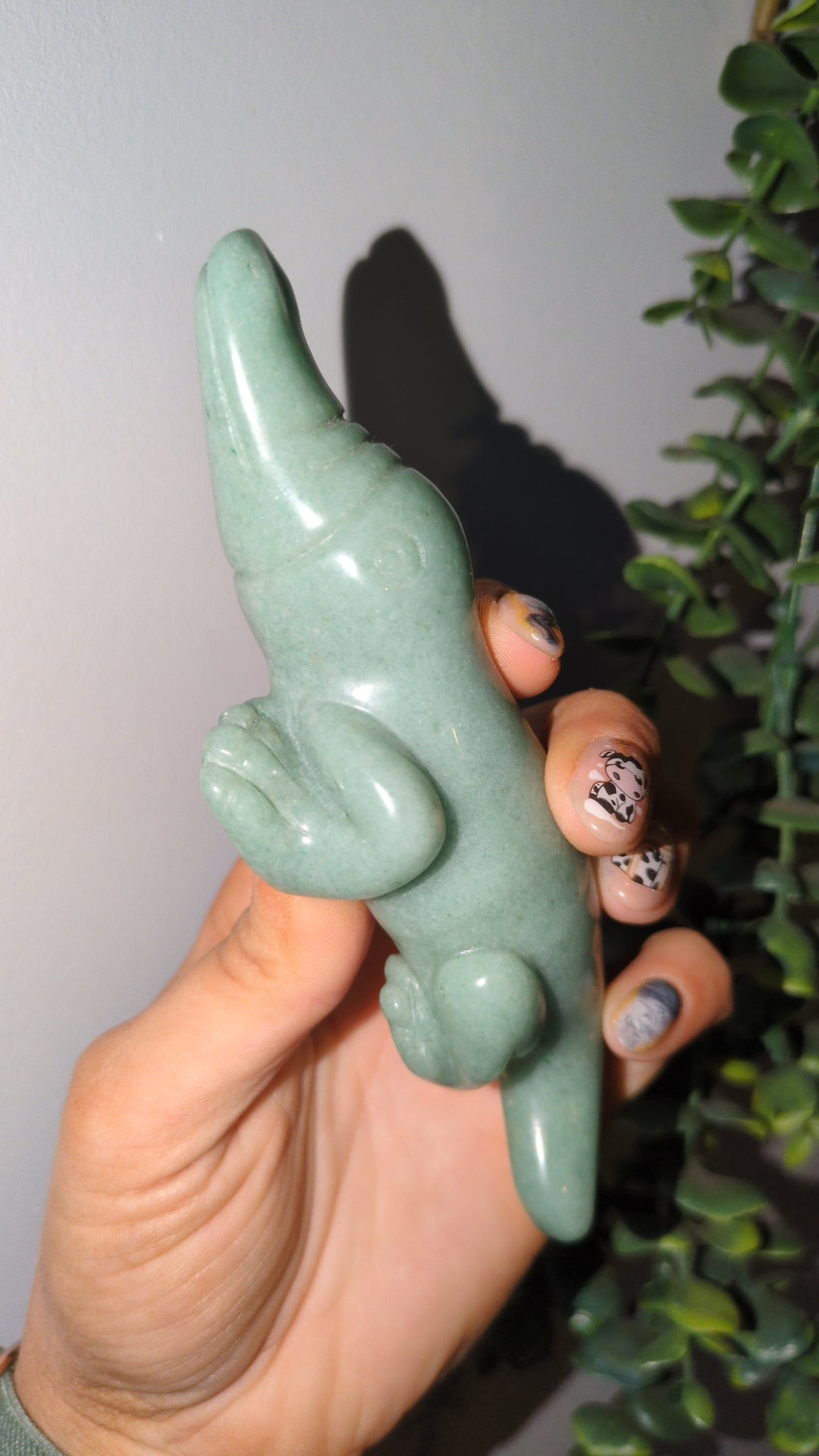 Green adventurine platypus✨