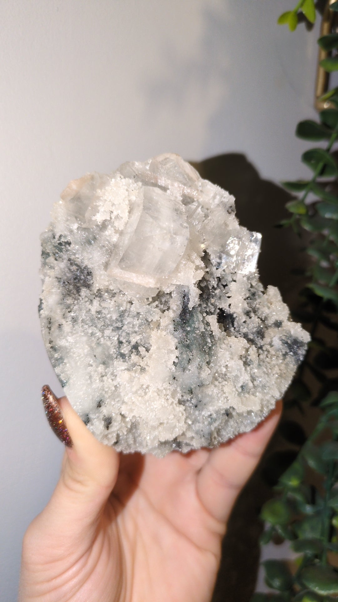 Iced Frost Apophyllite ✨ H