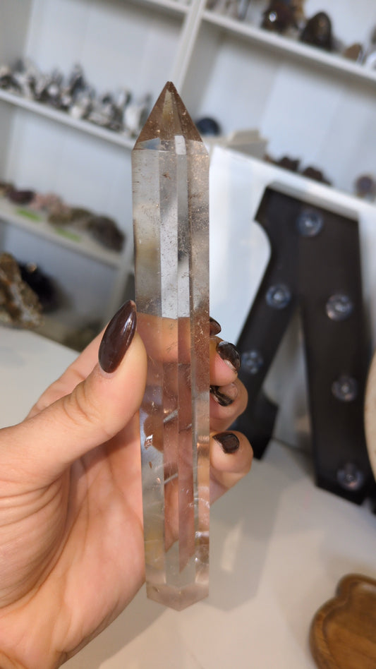 Smokey quartz tower ✨