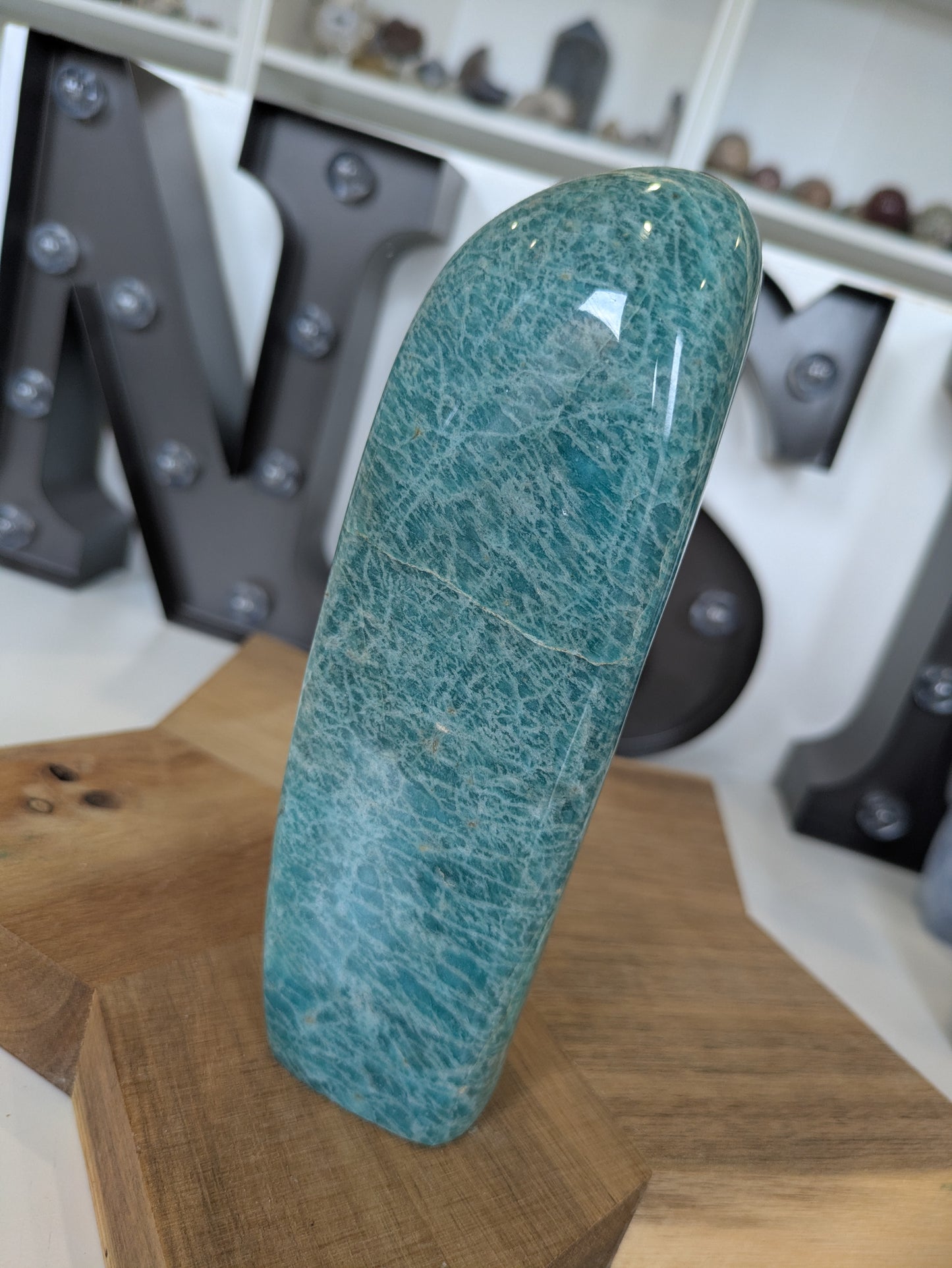 Large amazonite freeform ✨