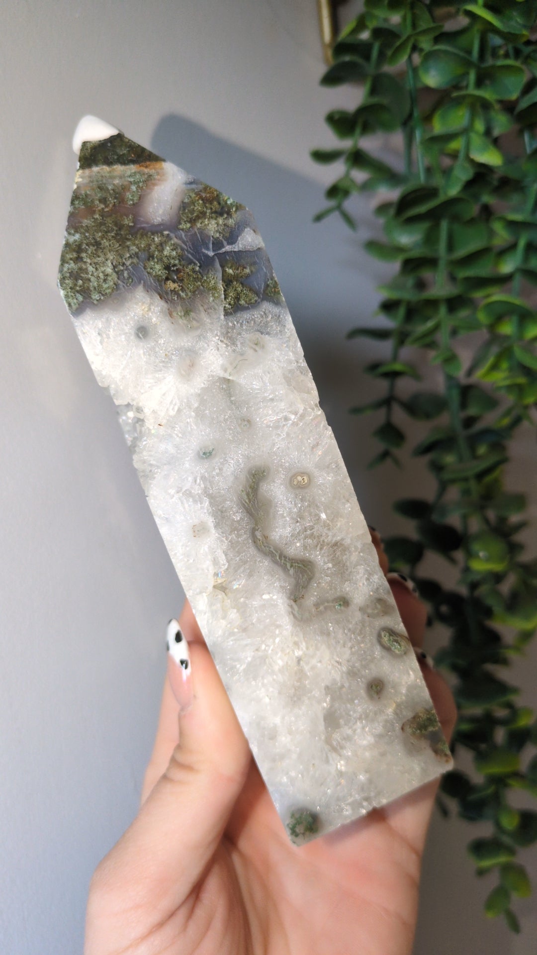 Druzy moss tower ✨