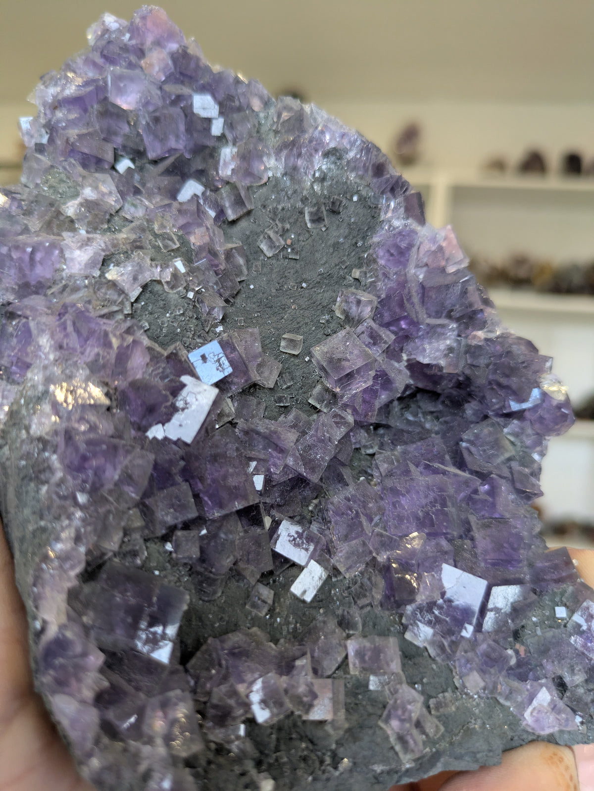 Purple flourite - Anhui province ✨