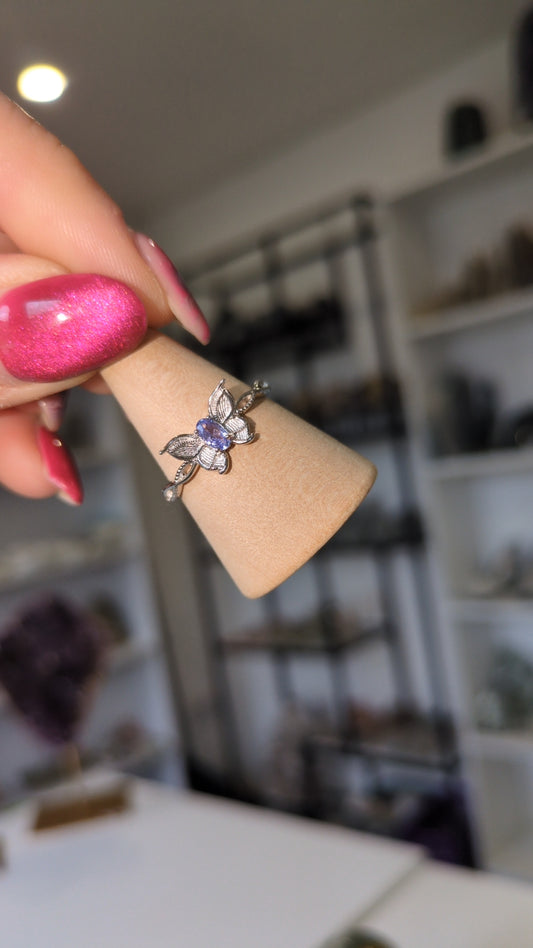 Tanzanite butterfly ring ✨