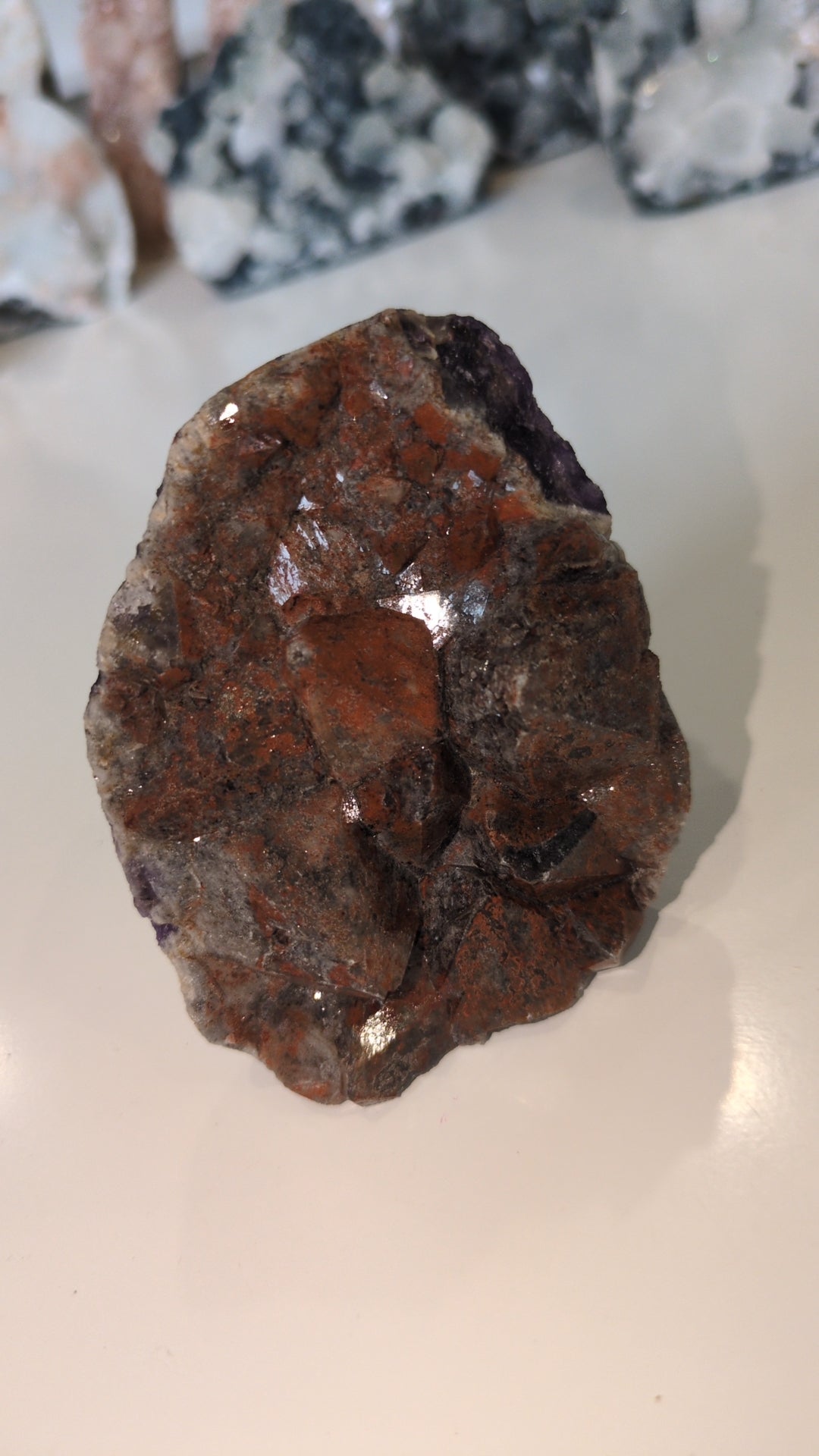 Amethyst with Hematite ✨ H