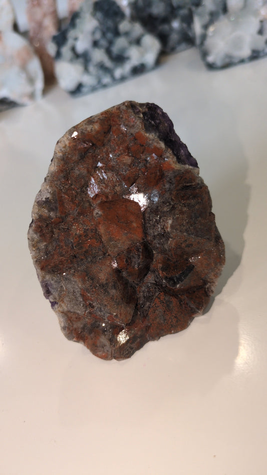 Amethyst with Hematite ✨ H