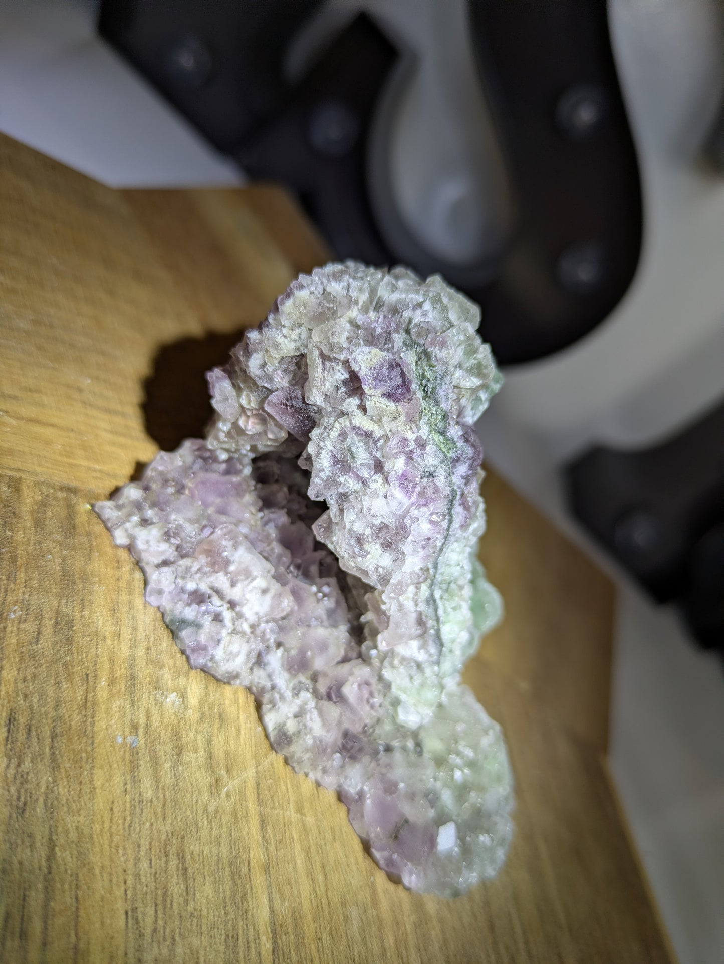 Green&purple sugar flourite ✨