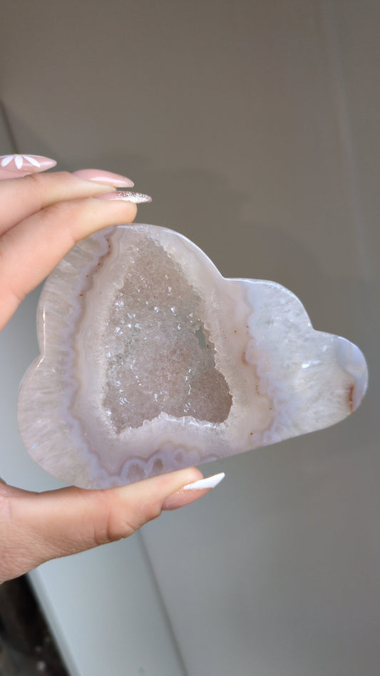 Druzy agate cloud ☁️ (A)