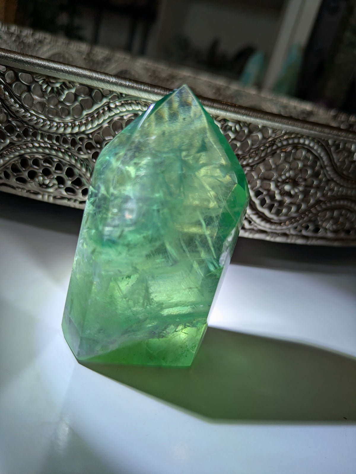 Feather flourite tower ✨