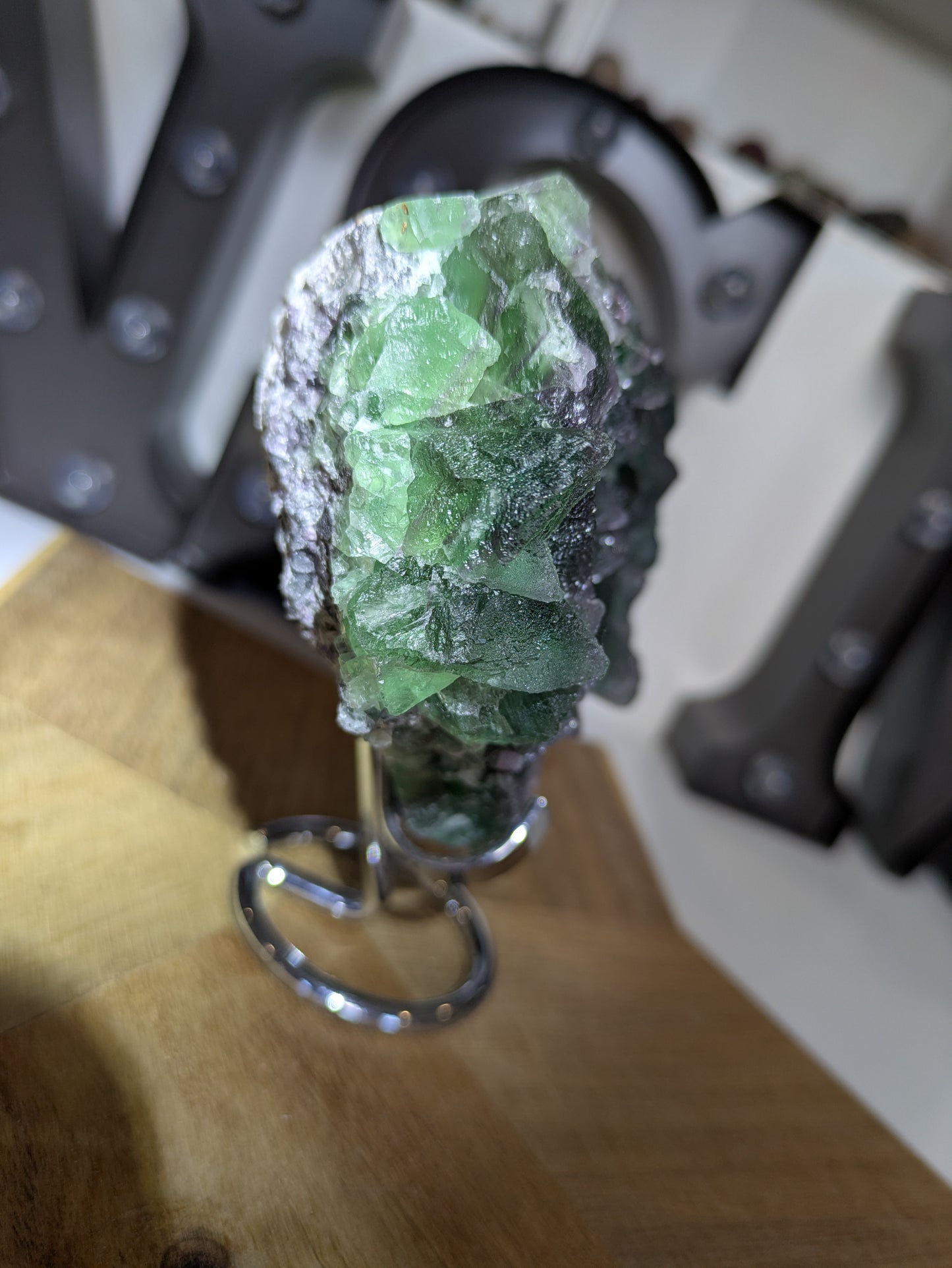 Green flourite from Fuji province ✨
