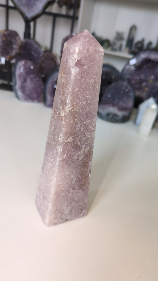 Pink amethyst tower G ✨