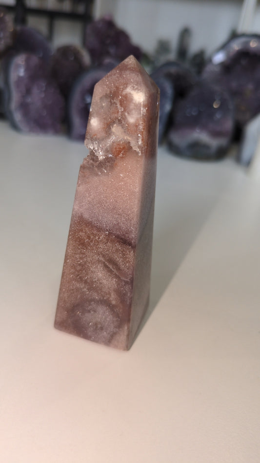 Pink amethyst tower (L) A ✨