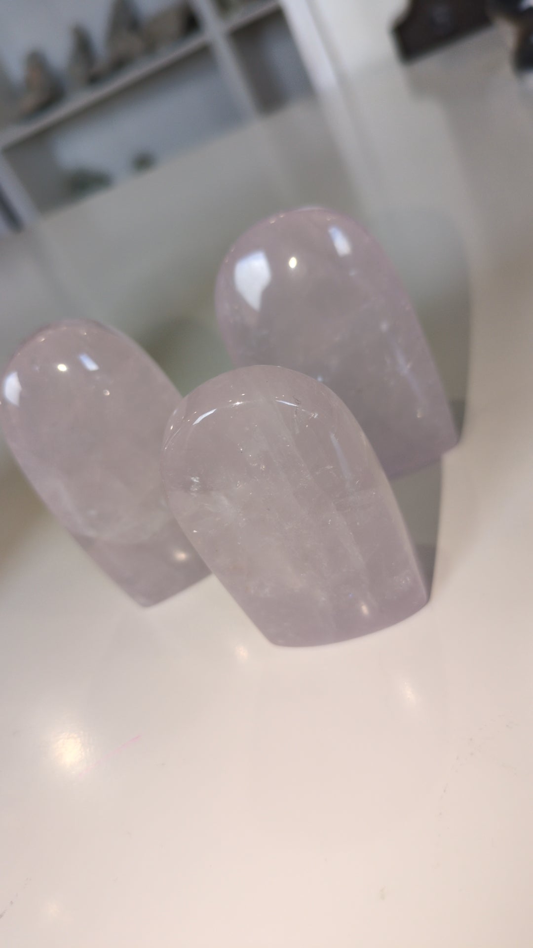 Rose quartz freeforms ✨