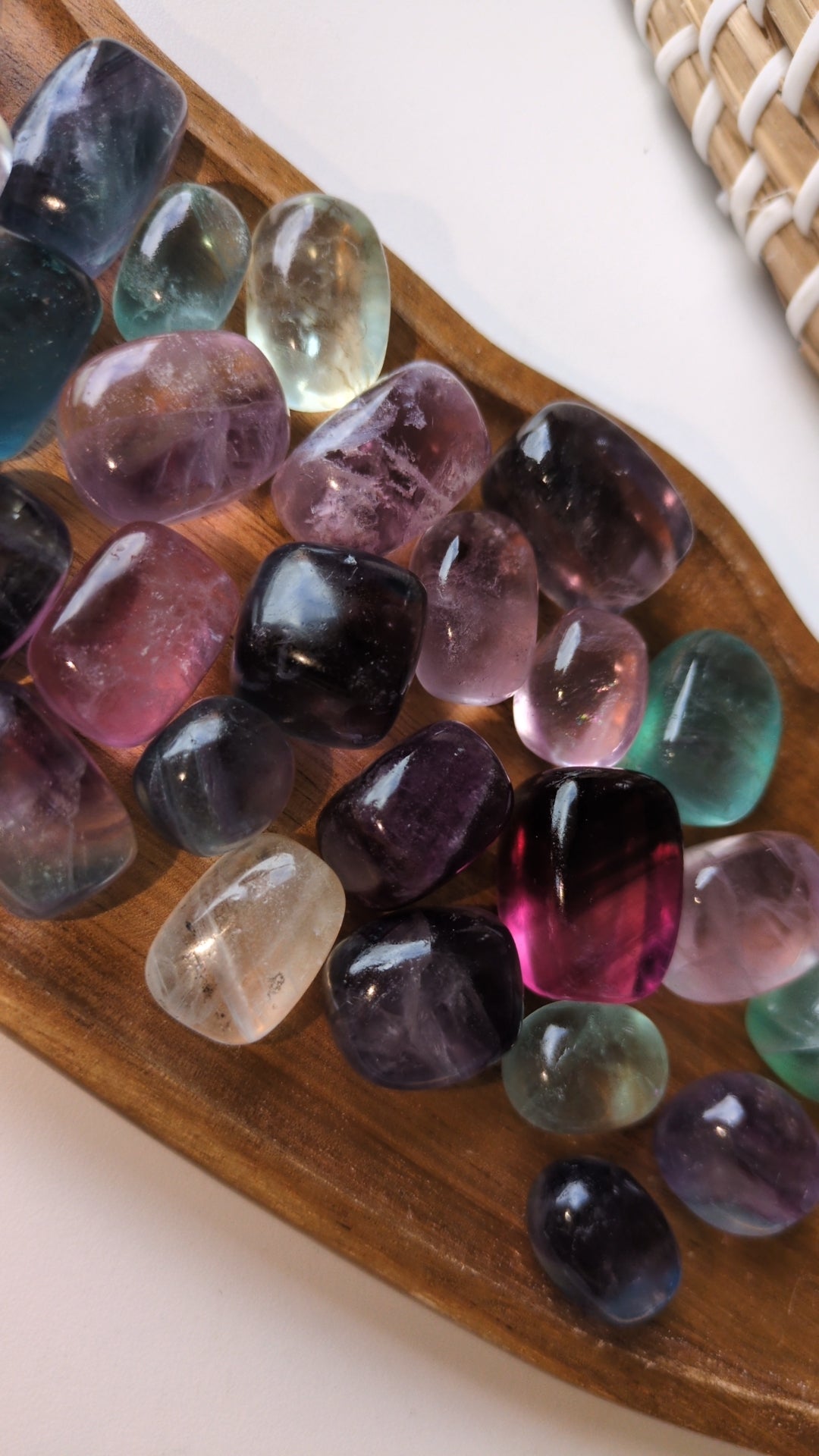 High quality flourite tumbles ✨