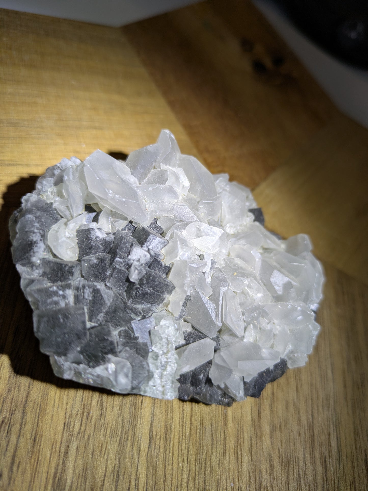 Flourite & calcite specimen✨