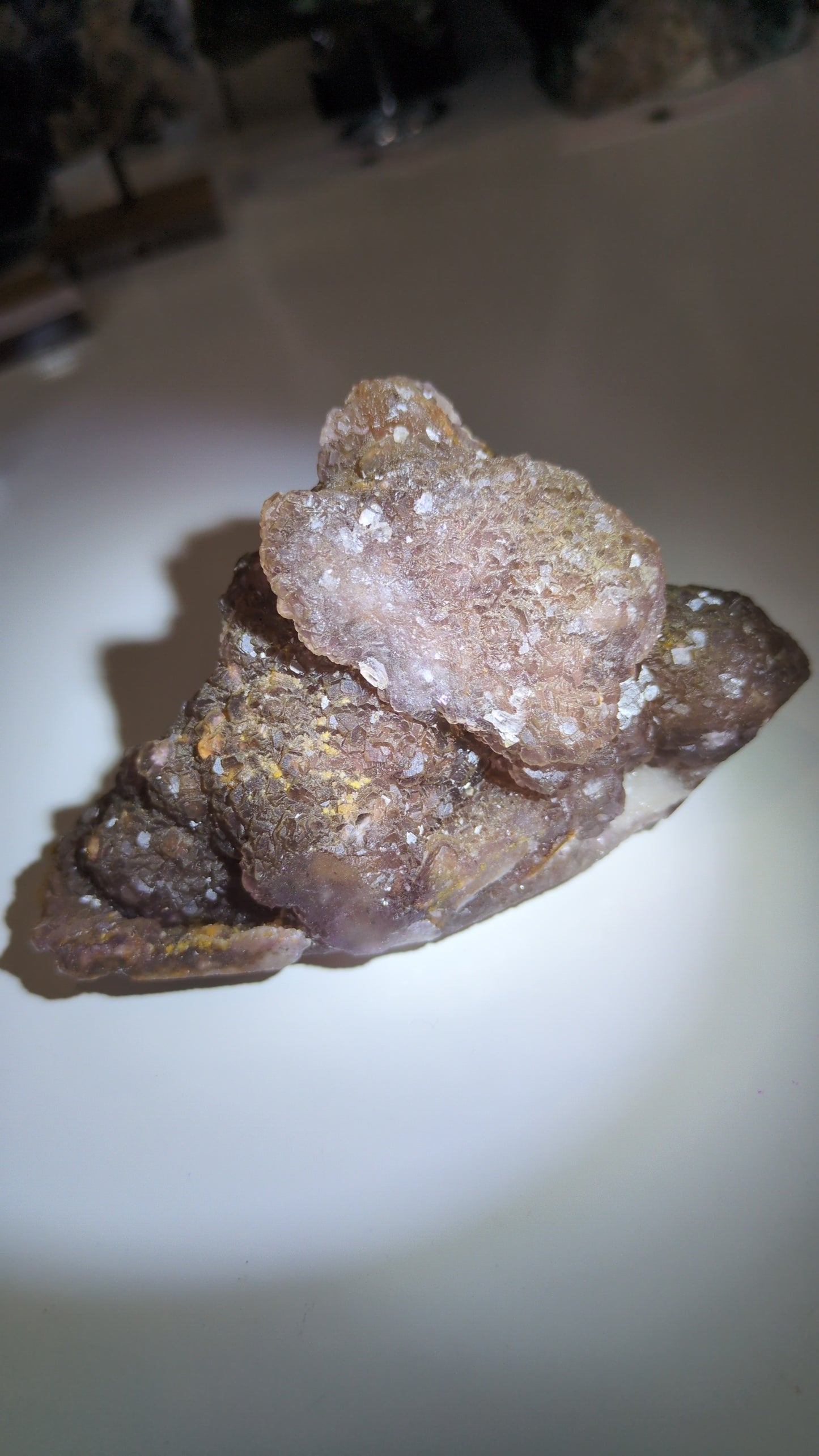 Purple with pink tones  flourite ✨