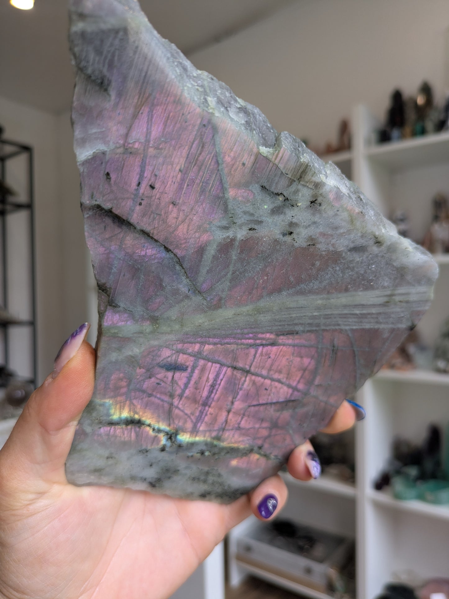 XL Labradorite slab ✨