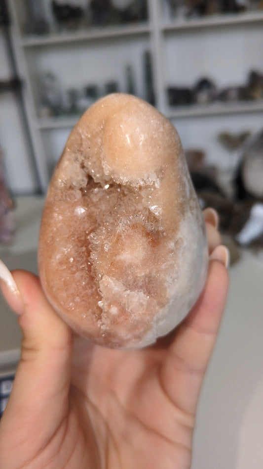 Pink amethyst freeform ✨