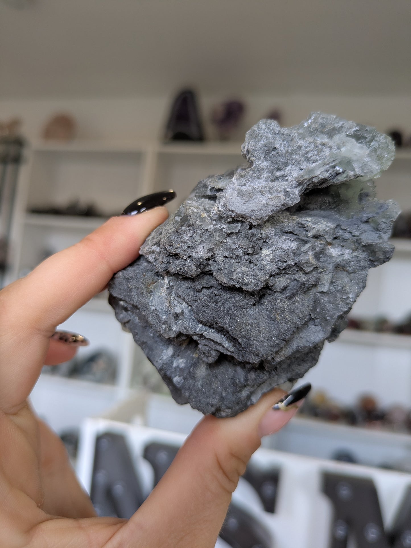 Green flourite from Hunan province ✨