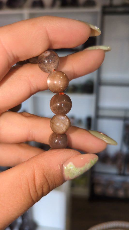 Lattice sunstone bracelet ✨