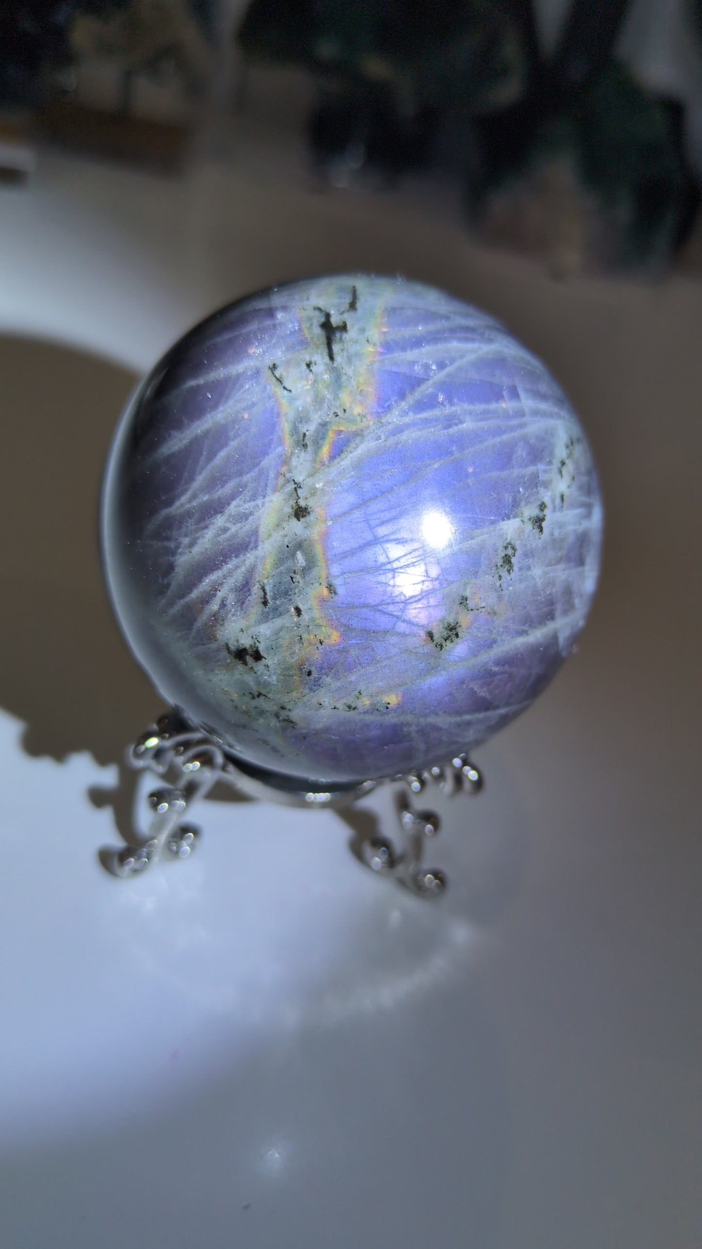 High quality Labradorite sphere ✨ A