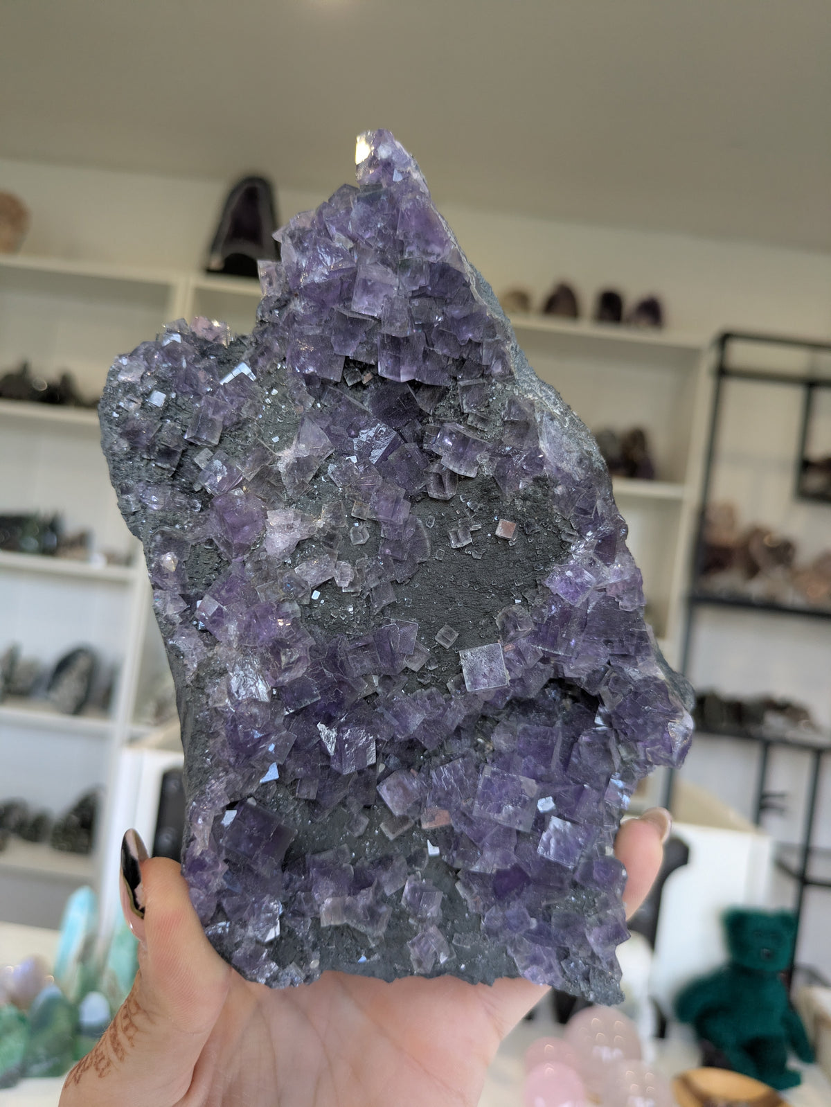 Purple flourite - Anhui province ✨