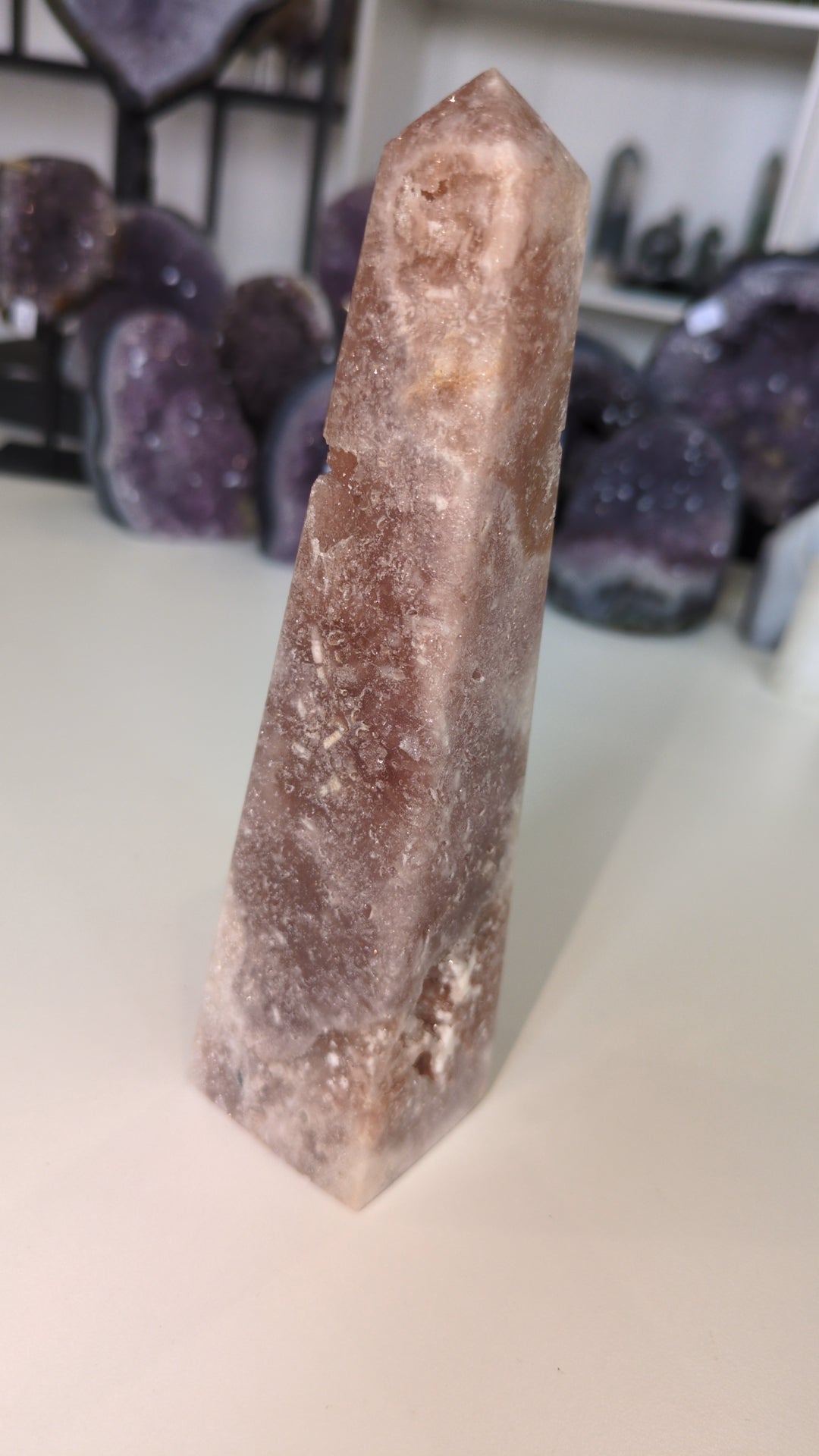 Pink amethyst tower D ✨