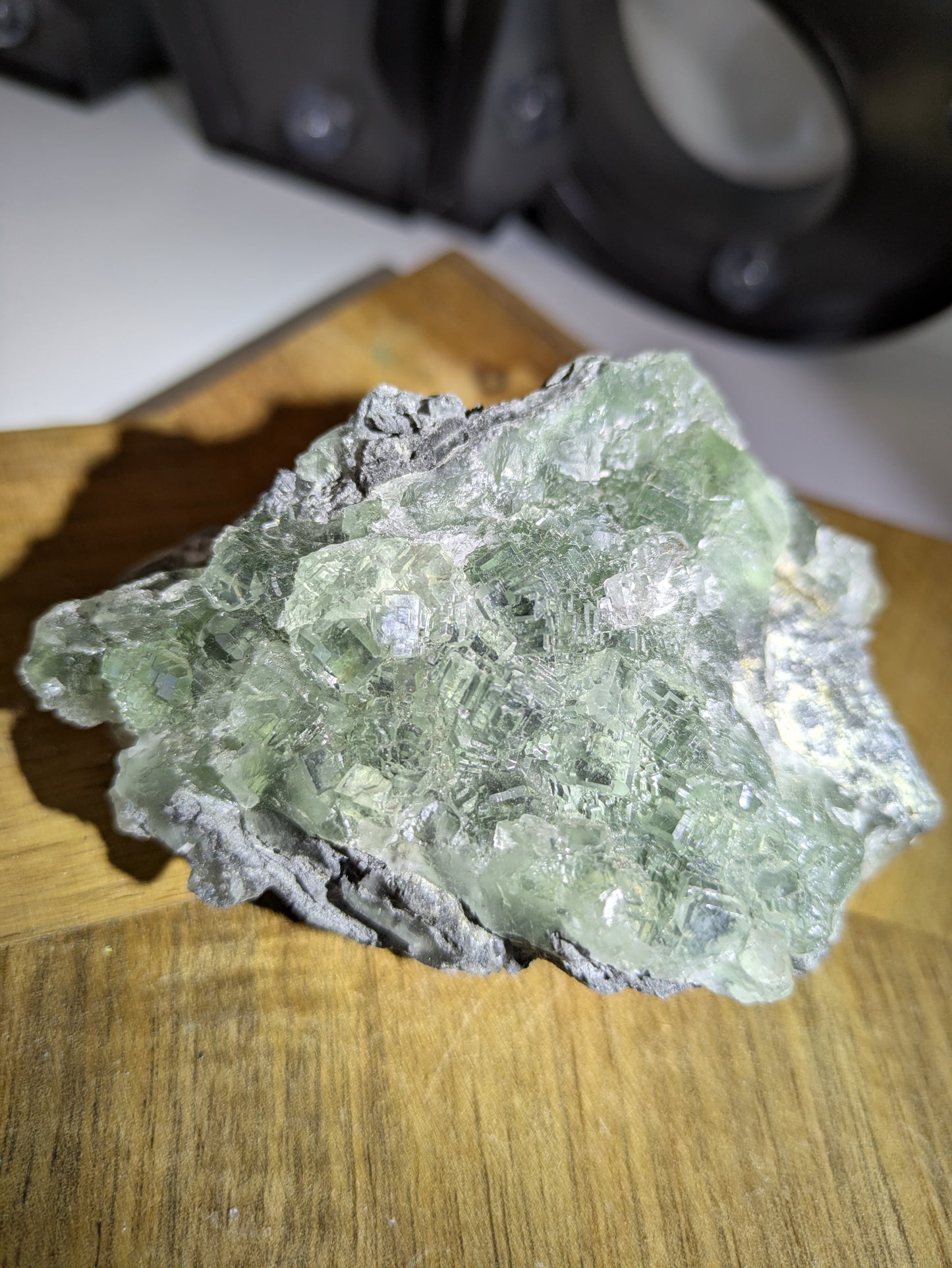 Green flourite from Hunan province ✨