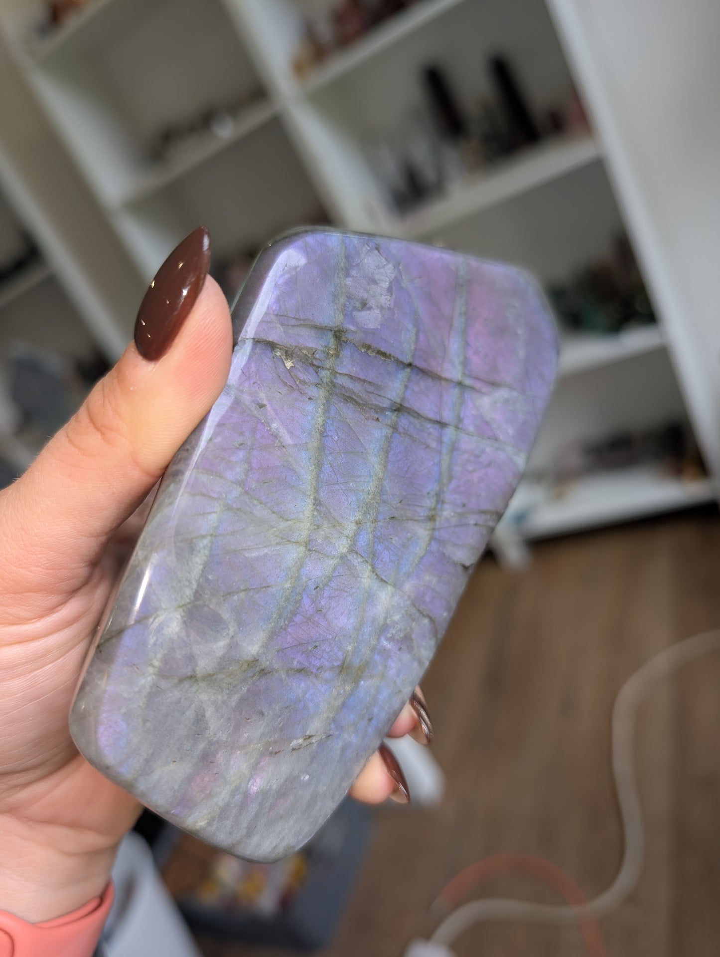 Blue& purple Labradorite freeform ✨